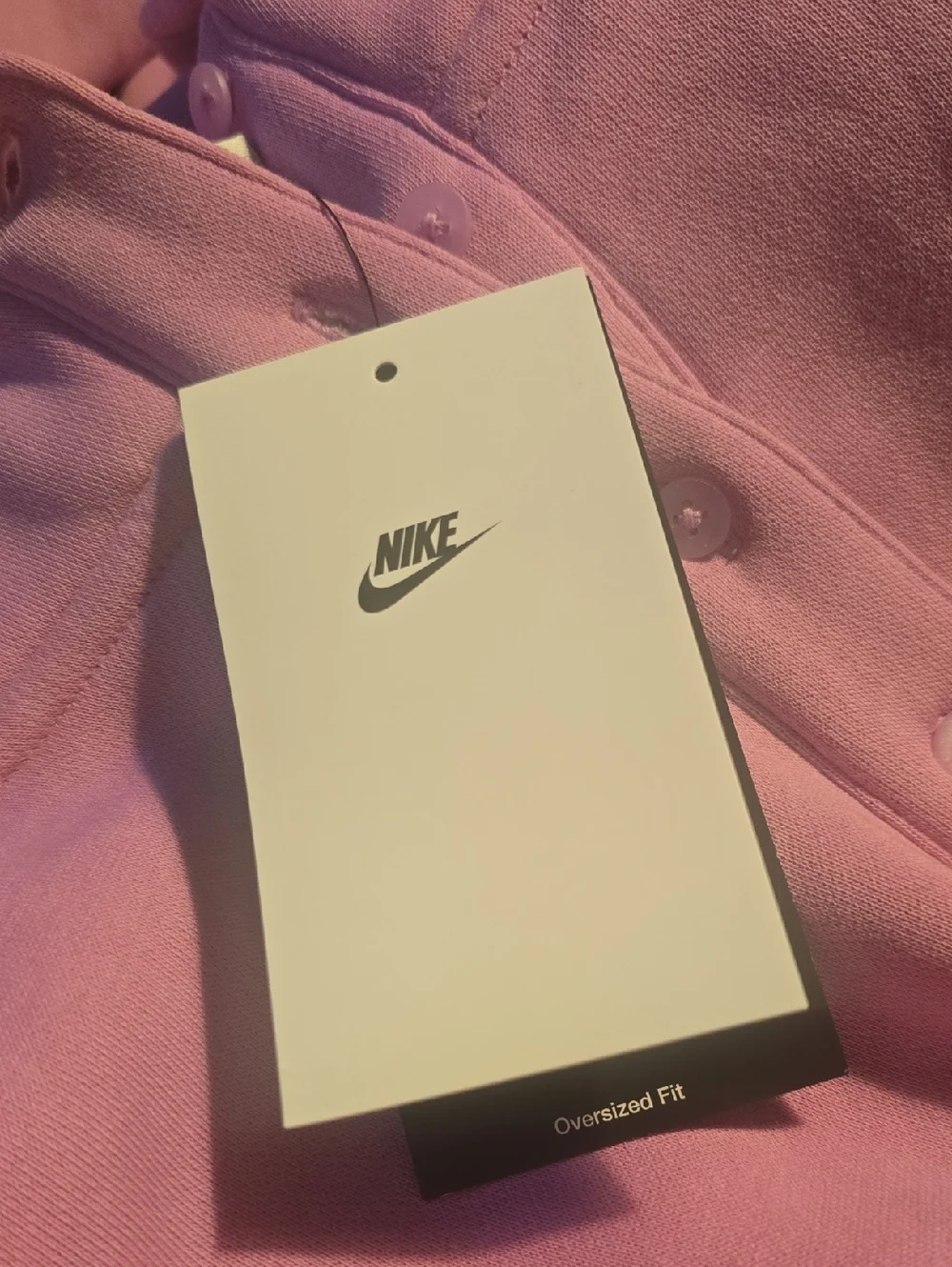 NEW!!! NIKE Phoenix Fleece Cropped Oversized Henley Hoodie Sweatshirt